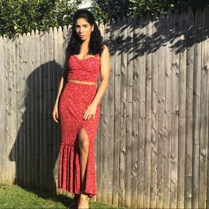 SOLD!!! Two pieces skirt and top